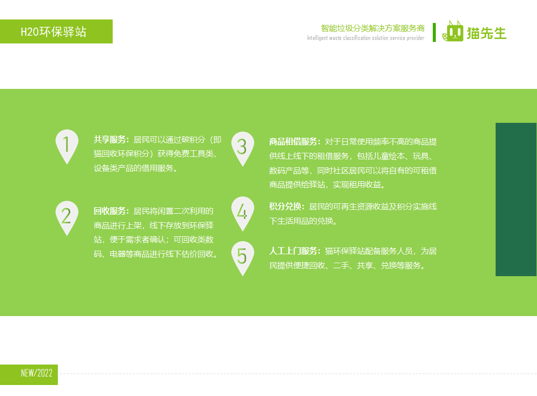 貓先生環保驛站，積分兌換點功能說明 ，垃圾房生產廠家