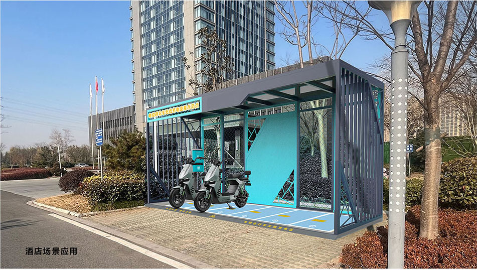 電動車無線充電樁，兩輪車無線充電，一拖六充電樁